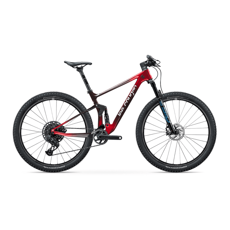 Bicicleta Lee Cougan Crossfire 428 Carbon Red – S – SRAM GX AXS – Microtech RK 25