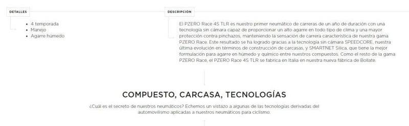 Llanta Pirelli P Zero Race 4S TLR 700×28