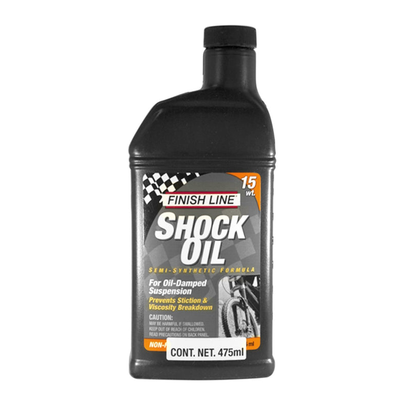 Aceite FINISH LINE SHOCK OIL para Suspensión de Bicicleta 15WT 16oz/475mL
