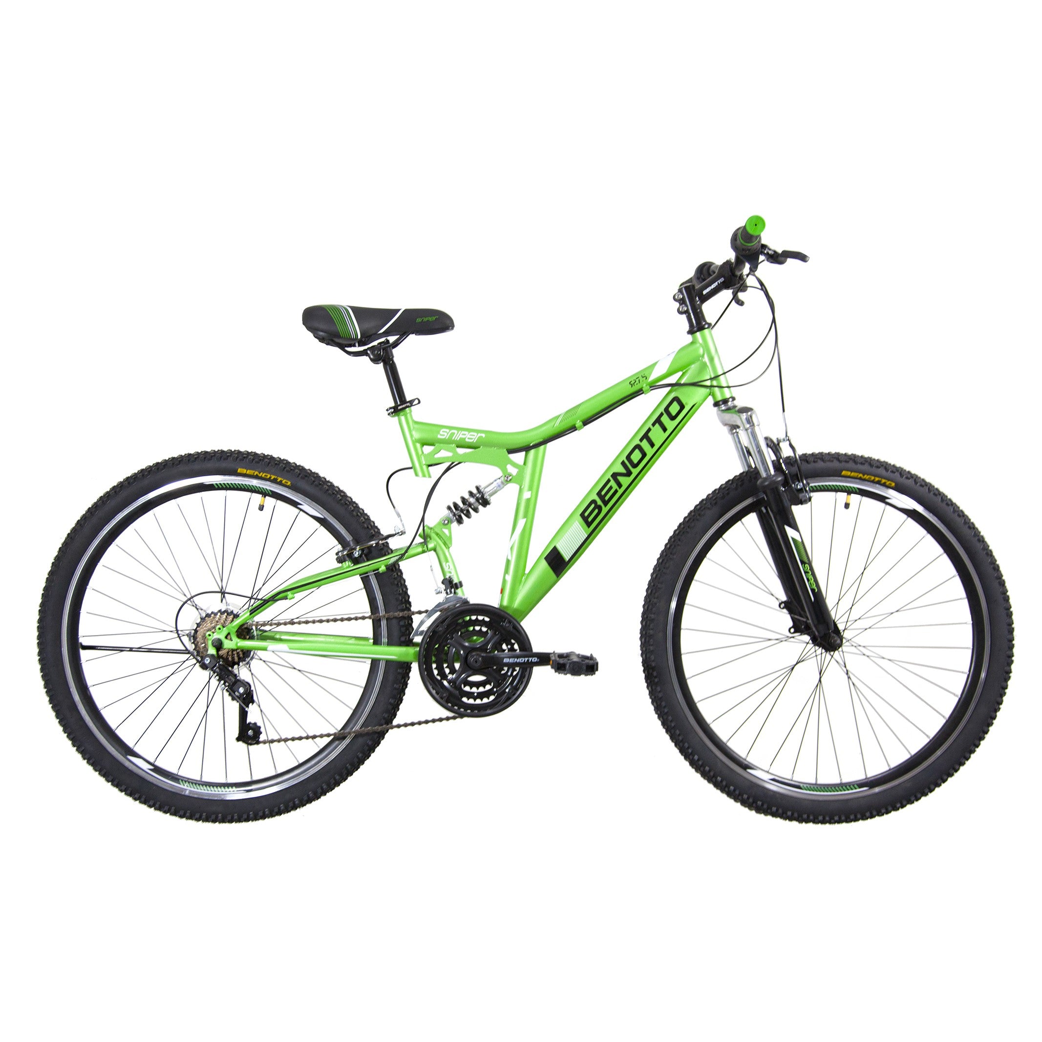 Bicicleta BENOTTO Monta a SNIPER R27.5 21V. Hombre DS Frenos V Acero