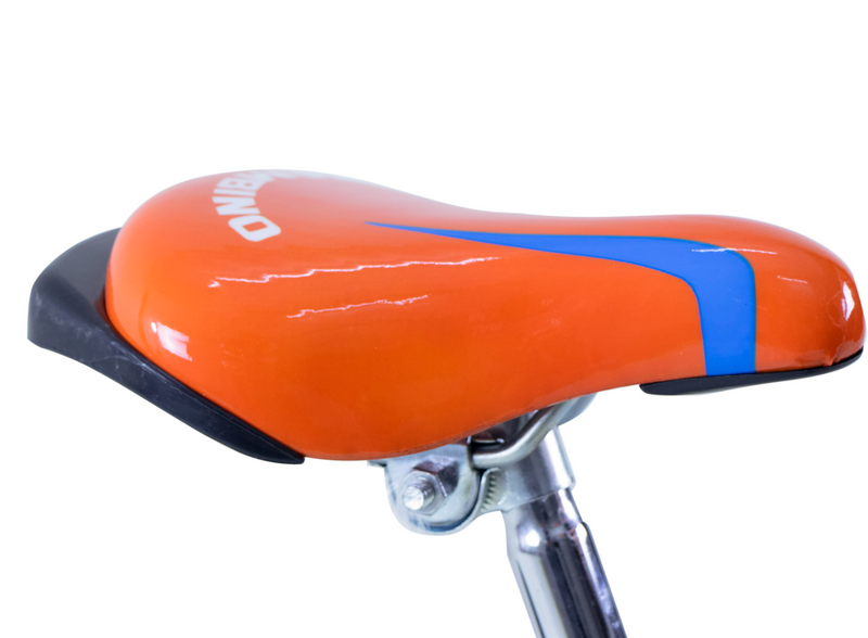 BENOTTO Bicicleta Infantil BAMBINO R12 1V. Niño Frenos Caliper Acero Blanco/Naranja Talla:UN