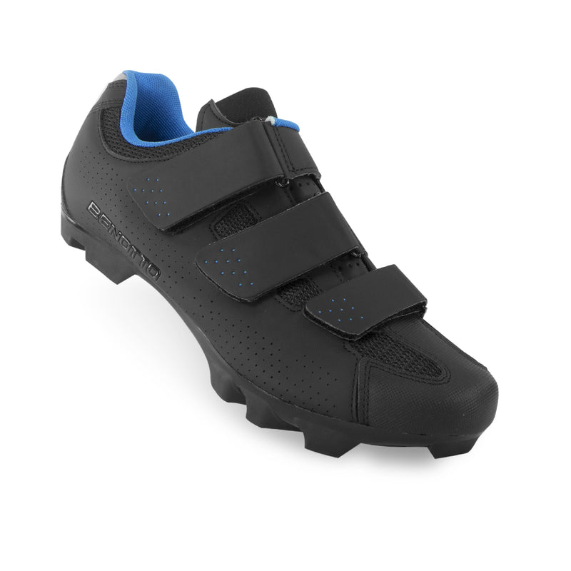 Zapato BENOTTO Montaña MTB-20 Velcro Talla:38 Negro/Azul