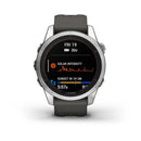 Reloj Garmin Fenix 7S Pro Solar Silver