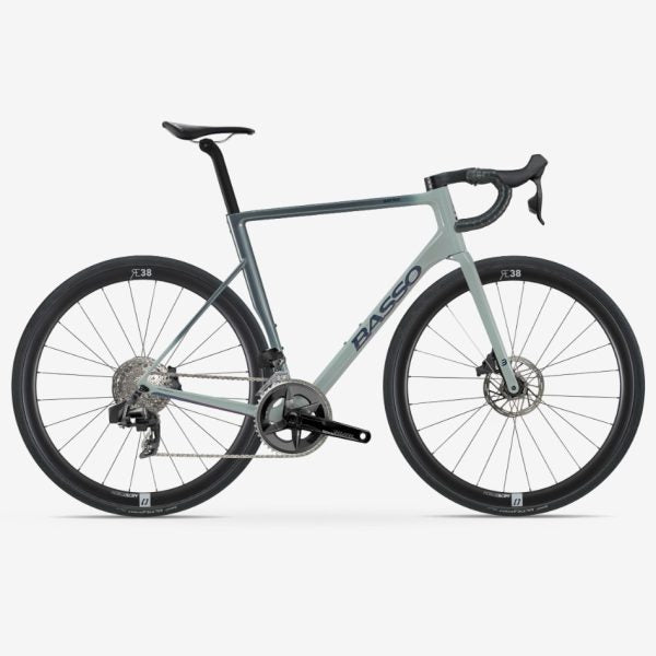 Bicicleta Basso Astra Gray Asphalt 53 – SRAM Rival ETAP – Microtech RE38