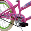 Bicicleta BENOTTO City LAYLA R20 1V. Niña Frenos Contrapedal Acero Rosa con Flores Talla:UN