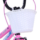 Bicicleta BENOTTO BMX SAFARI R16 1V. Niña Frenos 'V' Ruedas Laterales, con Casco Acero osa Talla:UN