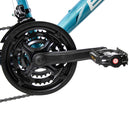 Bicicleta BENOTTO Montaña BLACKCOMB R24 21V. Hombre DS Frenos Doble Disco Mecanico Acero Azul Sirena/Azul Grisado Talla:UN