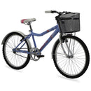 Bicicleta BENOTTO Montaña KYRA R24 1V. Mujer Frenos 'V' Acero Azul/Blanco Talla:UN