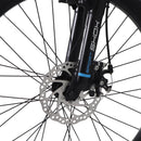 Bicicleta BENOTTO Montaña VORTEC R24 21V. Hombre FS Shim. F. Doble Disco Mec. T. SPORT SHOX CH-386 Alum. Blanco/Negro Calc. Verde/Blanco/Rojo Talla:UN