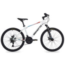 Bicicleta BENOTTO Montaña VORTEC R24 21V. Hombre FS Shim. F. Doble Disco Mec. T. SPORT SHOX CH-386 Alum. Blanco/Negro Calc. Verde/Blanco/Rojo Talla:UN
