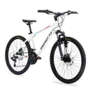 Bicicleta BENOTTO Montaña VORTEC R24 21V. Hombre FS Shim. F. Doble Disco Mec. T. SPORT SHOX CH-386 Alum. Blanco/Negro Calc. Verde/Blanco/Rojo Talla:UN