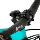 Bicicleta HARO Montaña FLIGHTLINE PLUS R24 7V. Hombre Frenos 'V' Aluminio Turquesa/Amarillo Talla:UN