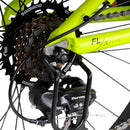 Bicicleta HARO Montaña FLIGHTLINE PLUS R24 7V. Hombre Frenos 'V' Aluminio Turquesa/Amarillo Talla:UN