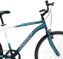 Bicicleta WOLF Montaña R26 1V. Hombre Frenos 'V' Acero Azul Tornasol/Blanco Talla:UN