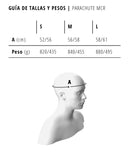 Met Casco Parachute MCR Mips Blanco Iridescente