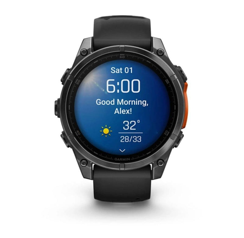 Reloj Garmin Fenix 8 47mm AMOLED Sapphire Gris