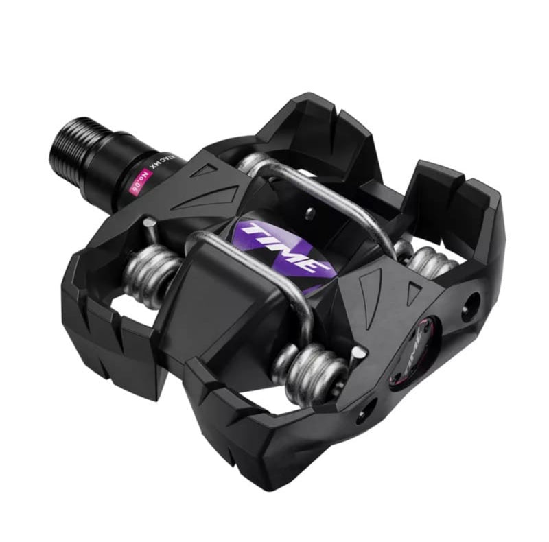 Pedales TIME MTB MX 6 Negro/Morado