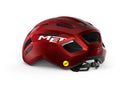 Met Casco Vinci Mips Rojo Metálico