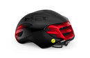 Met Casco Manta Mips Negro/Rojo Metálico