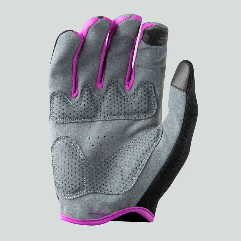 GUANTES BELLWETHER DIRECT DIAL PARA MUJER NEGRO/FUCSIA CHICO