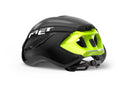 Met Casco Strale Negro/ Amarillo Fluorescente