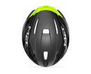 Met Casco Strale Negro/ Amarillo Fluorescente