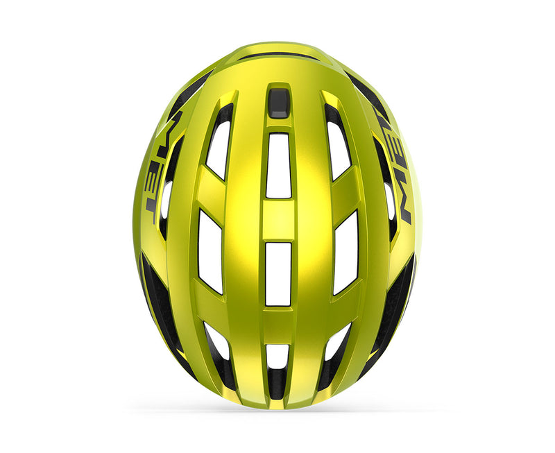 Met Casco Vinci Amarillo Lima Metálico