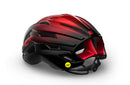 Met Casco Trenta Mips Rojo Metálico