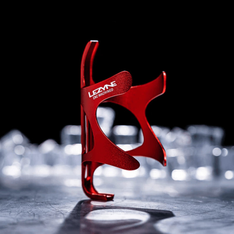 Porta Ánfora Lezyne CNC AL Rojo