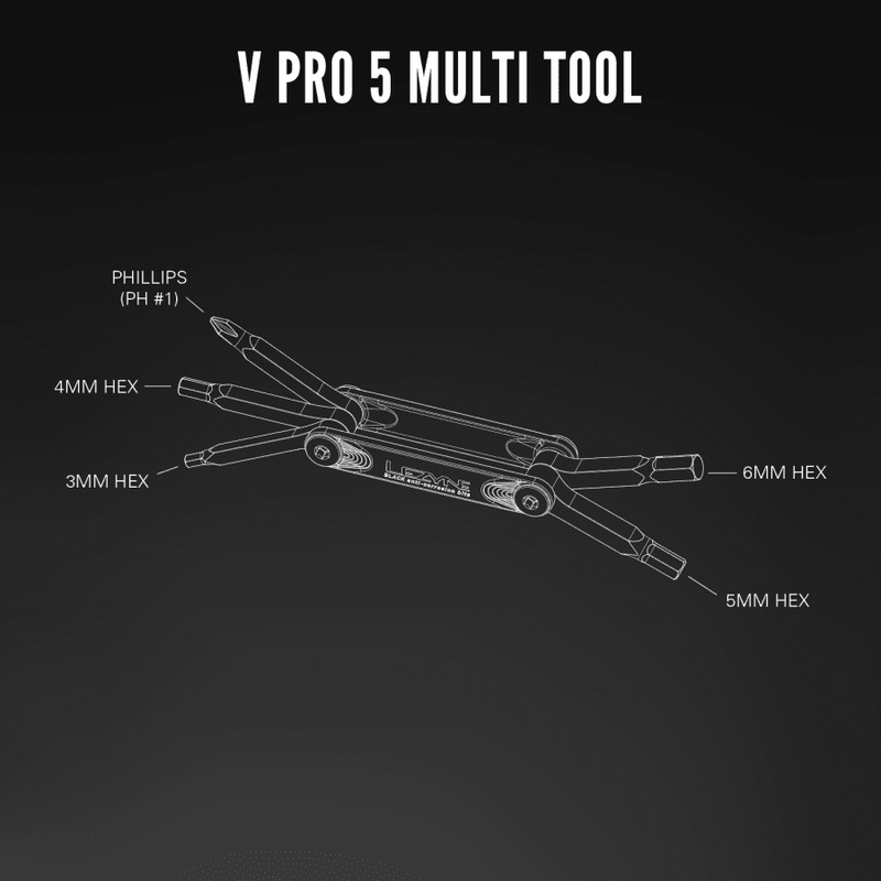 Multiherramienta Lezyne V PRO 5