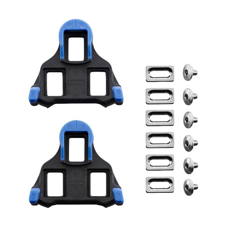 Placas Shimano SM-SH12 Azul 2°