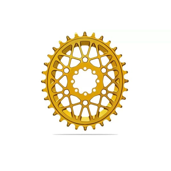 Absolute Black OVAL T-Type SRAM 32T Gold