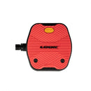 PEDAL LOOK DE PLATAFORMA GEOCITY GRIP ROJO
