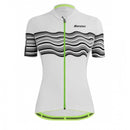 SANTINI JERSEY TONO PROFILO WMN WHT