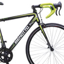 Bicicleta BENOTTO Ruta 570 R700 14V. Shimano TY18 Frenos Carrera Aluminio Negro/Amarillo Neon Talla:51
