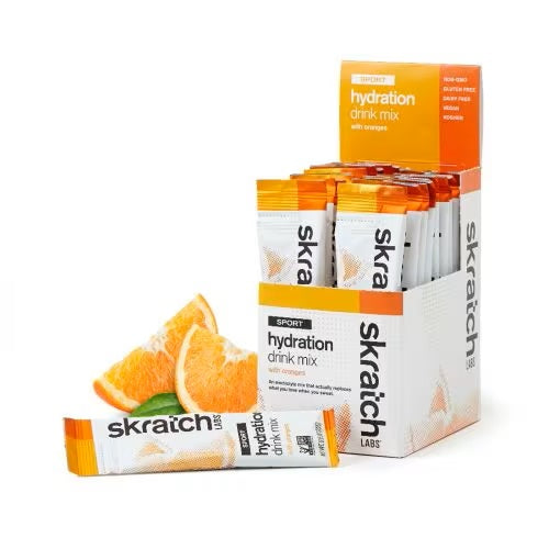 Skratch Labs Hydration Mix Singles 24gr Orange Caja c/20pz