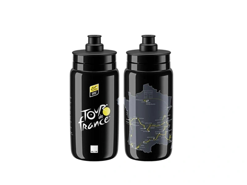 ANFORA FLY 550ML TOUR DE FRANCE MAP 2020 NEGRO Y GRIS