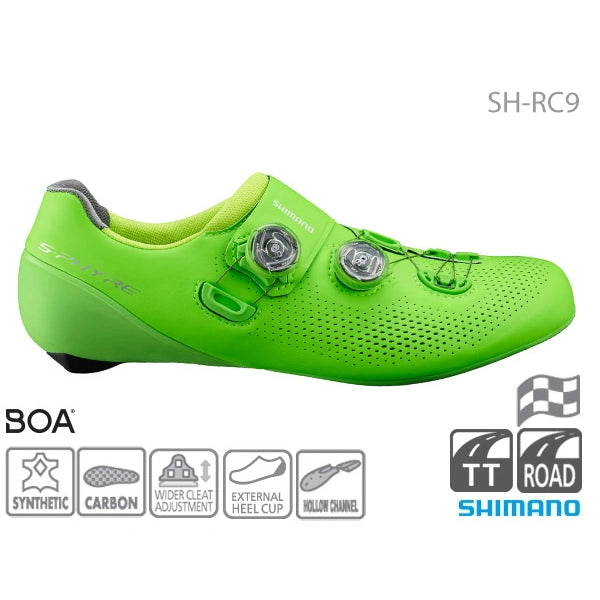 ZAPATILLA RUTA RC901 VERDE TALLA 47 EUR