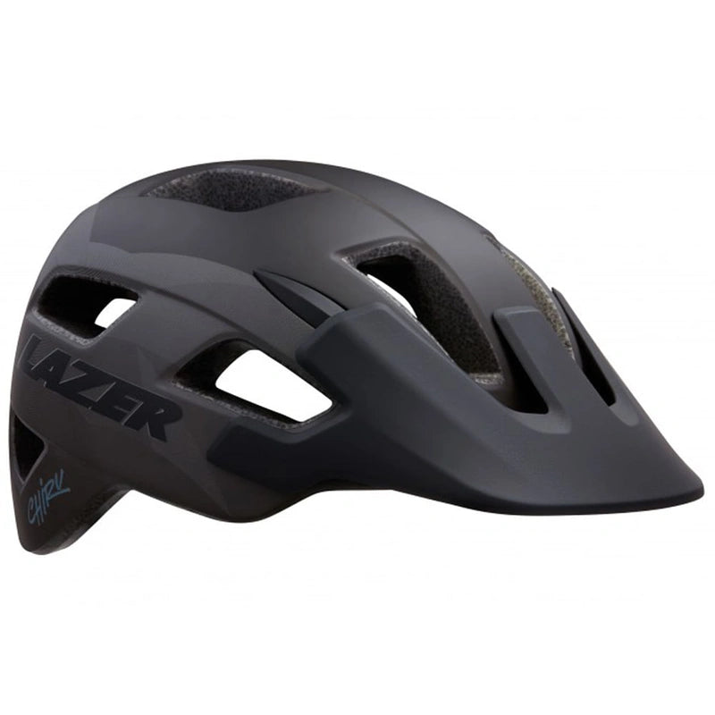 CASCO MTB CHIRU NEGRO GRIS MATE TALLA S