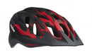 CASCO KIDS J1 LLAMAS ROJAS MATE NET LED