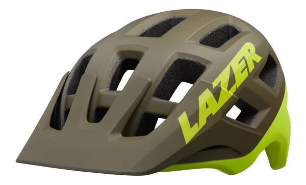 CASCO MTB COYOTE VERDE AMARILLO TALLA L