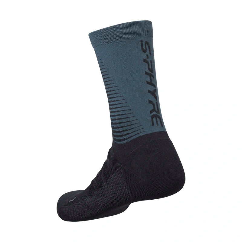 CALCETAS S-PHYRE CANO ALTO TALLA M-L (41-44) NEGRO/GRIS