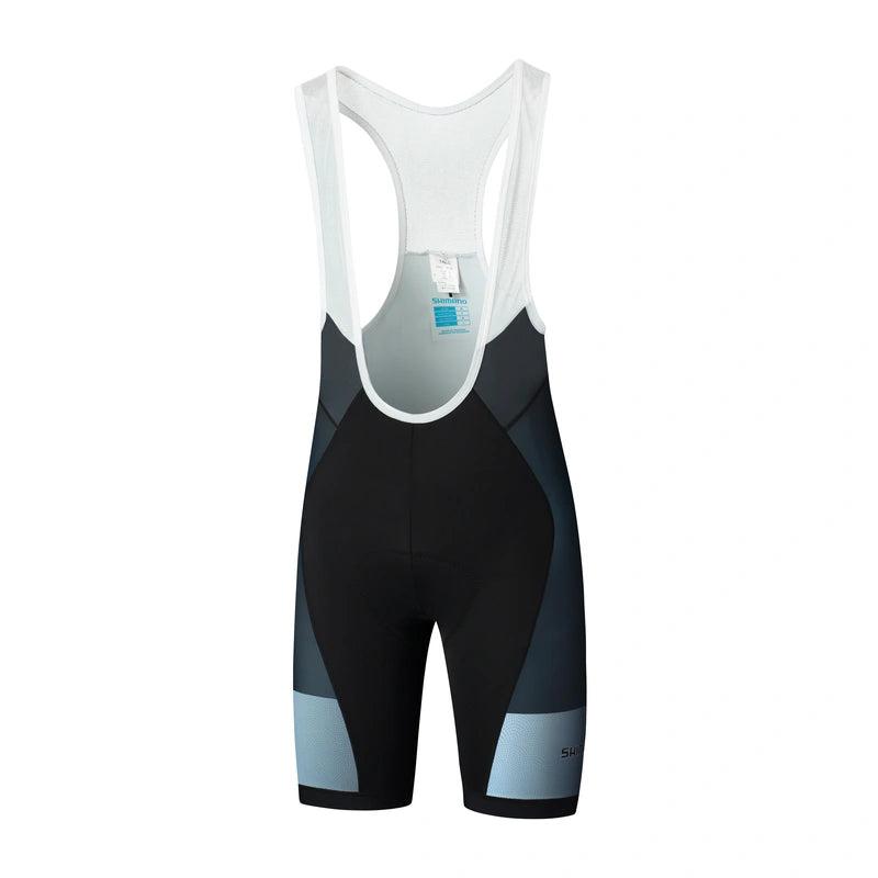 BIB SHORTS ESTAMPADOS TEAM AZUL AQUA TALLA M