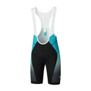 BIB SHORTS ESTAMPADOS TEAM NEGRO/VERDE TALLA XL
