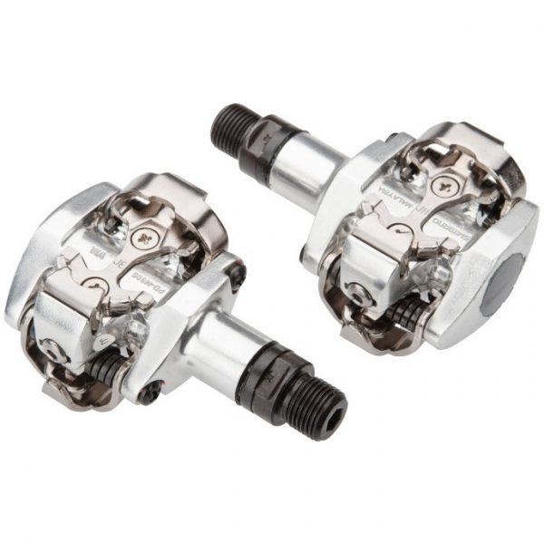 Pedales Shimano PD-M505 Plata de