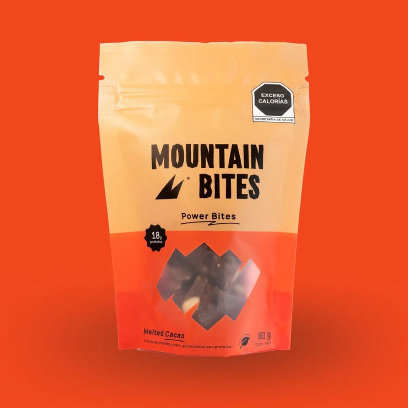 Mountain Bites Power Bites Melted Cacao Caja c/10pz