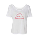 CRANKBROTHERS T - Shirt Horizon Slub Blanca (Mujer)