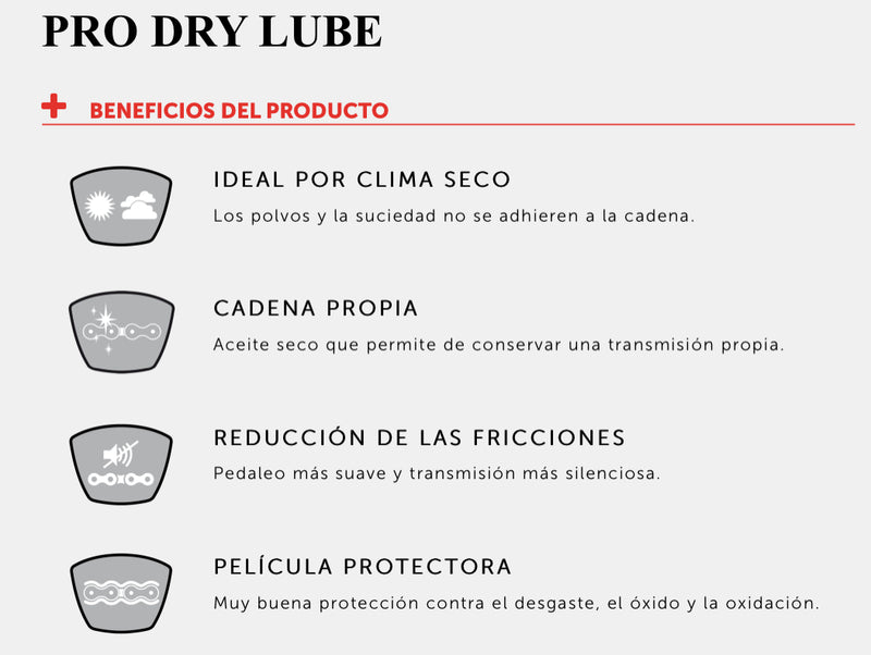 ZEFAL Lubricante PRO DRY LUBE 120 ml