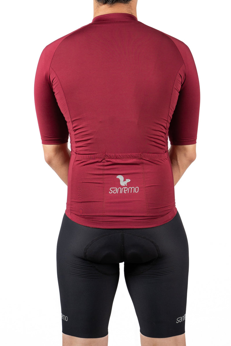 Jersey Basic - Hombre - Burgundy