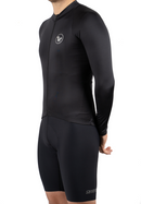 Jersey Basic Manga Larga - Hombre - Negro